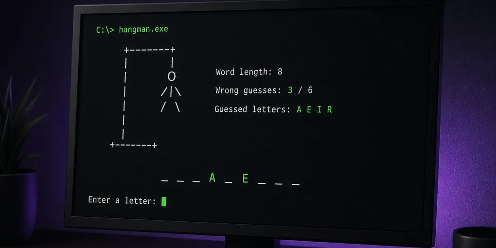 Hangman in C#: From JSON Dictionary to Playable Round